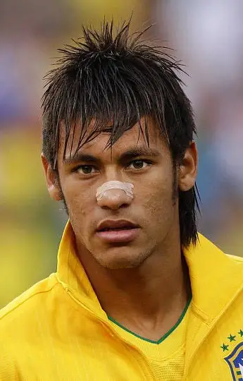 World champion footballer with Breathe Easy strip